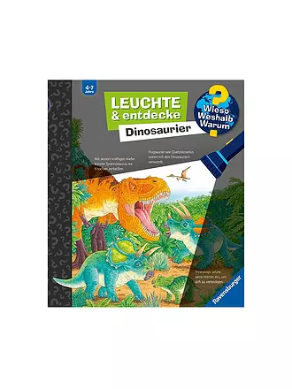 RAVENSBURGER | Libro - Wieso Weshalb Warum - Ilumina y Descubre: Dinosaurios | 